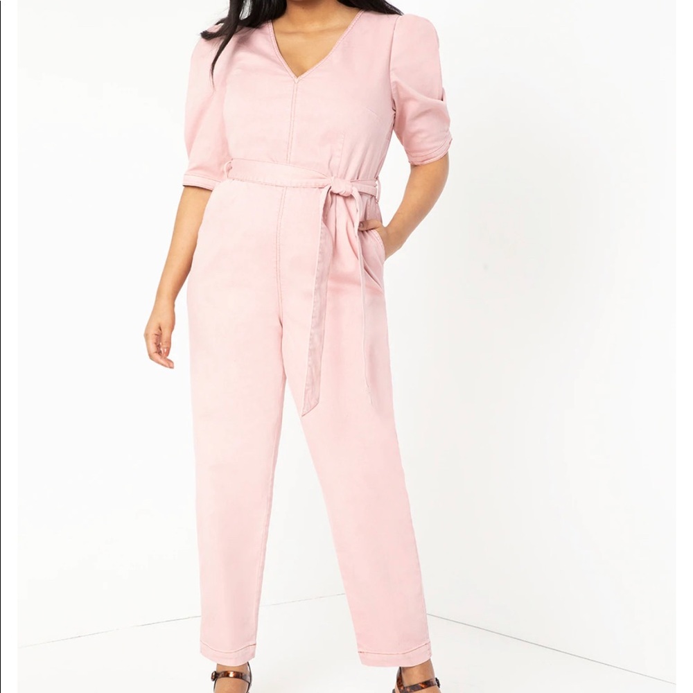 Eloquii Blush NWT Denim Jumper